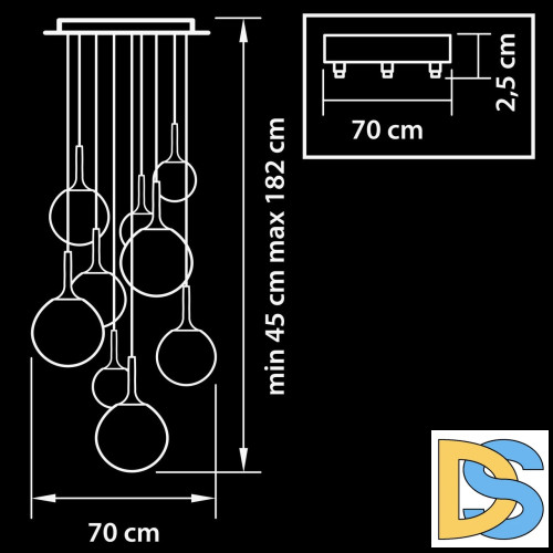 Подвесной светильник Lightstar Globo 813092