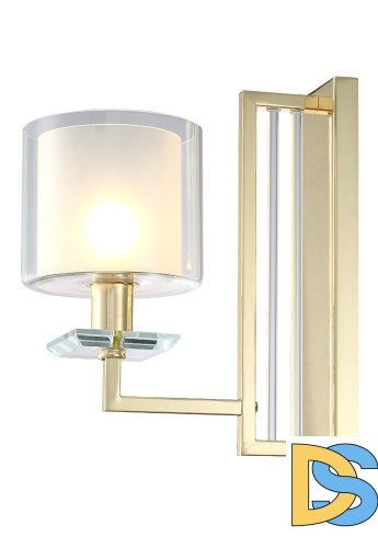 Бра Crystal Lux Nicolas AP1 Gold/White