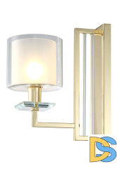 Бра Crystal Lux Nicolas AP1 Gold/White