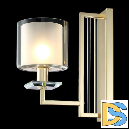 Бра Crystal Lux Nicolas AP1 Gold/White