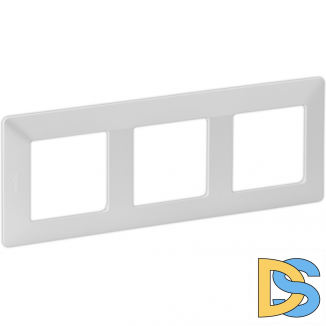 Рамка Legrand Valena Life 3 поста Жемчуг 754143