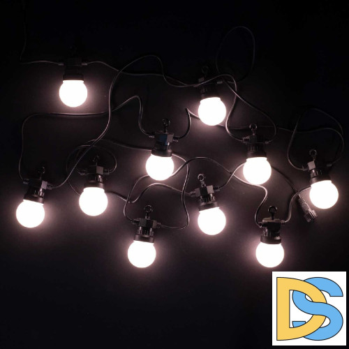 Светодиодная гирлянда Матовая колба Laitcom (LTC) BLL10M-11-1WW