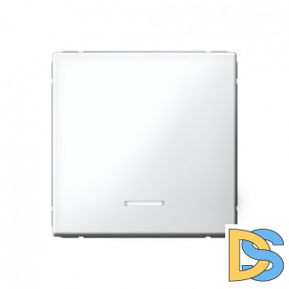 1-клавишный выключатель с подсветкой, сх. 5а, 10АХ, Schneider Electric Art Gallery, цвет Лотос, GAL001313