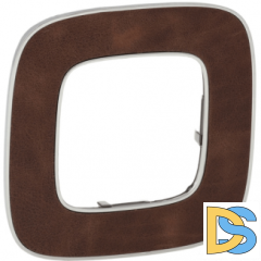 Рамка Legrand Valena Allure 1 пост Кожа 754451