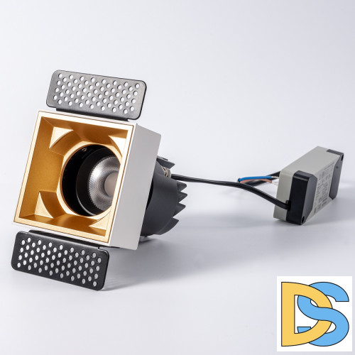 Встраиваемый светильник Fiberli 302T75 (квадратная рамка) 12130205