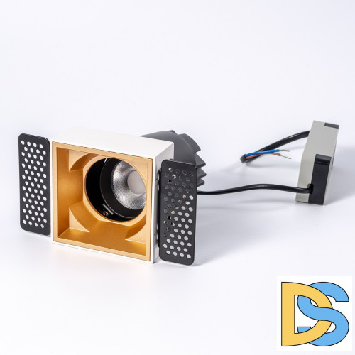 Встраиваемый светильник Fiberli 302T75 (квадратная рамка) 12130205