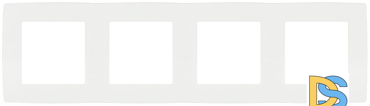 Рамка четырехместная Эра 12-5004-01М Б0065740