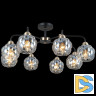 Люстра на штанге Illumico IL0447-8CSQ-79 BK