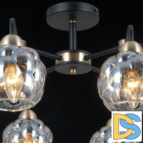 Люстра на штанге Illumico IL0447-8CSQ-79 BK