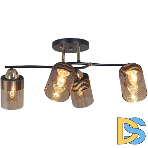 Потолочная люстра Reluce 09131-3.3-04 FG+BK