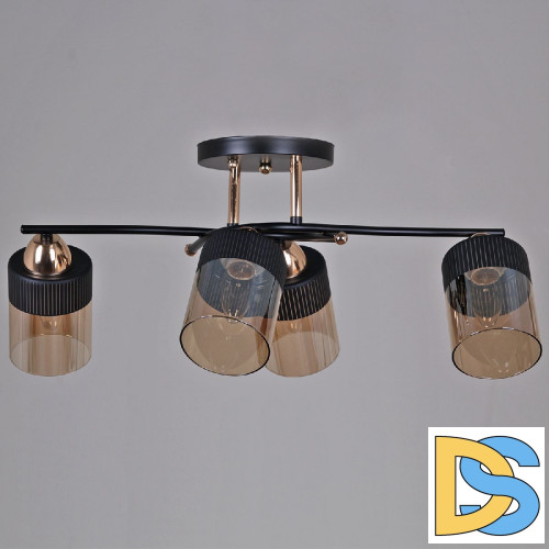 Потолочная люстра Reluce 09131-3.3-04 FG+BK