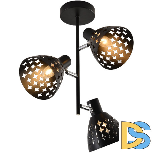 Спот Reluce 01554-3.3-03B BK+CR