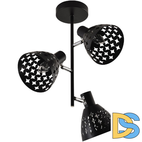 Спот Reluce 01554-3.3-03B BK+CR