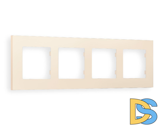 Рамка четырехместная Ambrella Volt Qubi AF250334