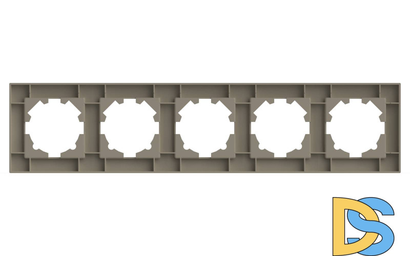 Рамка пятиместная ELBI Vega 510-010300-250