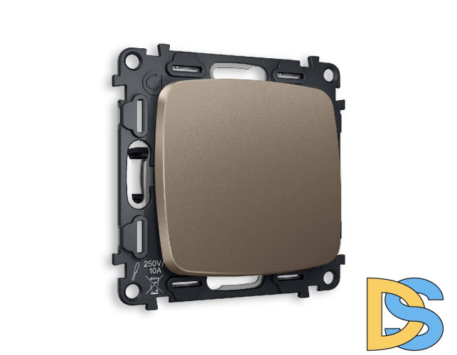 Комплект механизма 1-кл проходного выключателя Ambrella Volt Omega MO631020