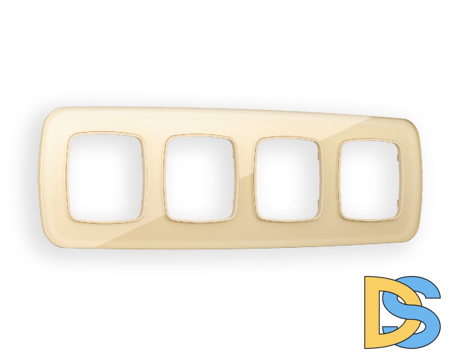 Рамка четырехместная Ambrella Volt Radian OF320604