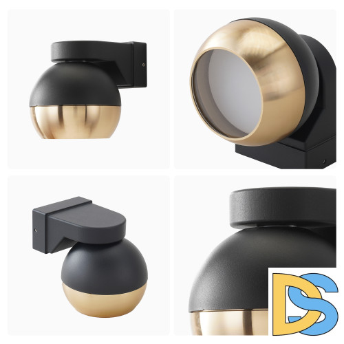 Уличный настенный светильник Apeyron Point 11-124