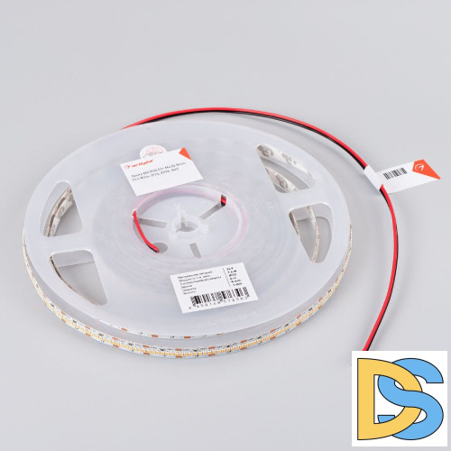Светодиодная лента Arlight MICROLED-M420-8mm 24V Warm3000 (9.6 W/m, IP20, 2216, 5m) 046744