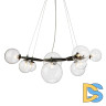 Подвесная люстра Delight Collection Wendt KG1202P-9 grey/clear