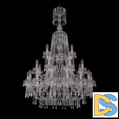 Подвесная люстра Bohemia Ivele Crystal 1403/16+8+4/300/XL-131/3d Pa