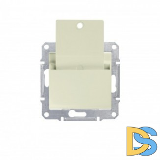 Выключатель карточный для гостиниц, Бежевый, серия Sedna, Schneider Electric