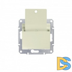 Выключатель карточный для гостиниц, Бежевый, серия Sedna, Schneider Electric