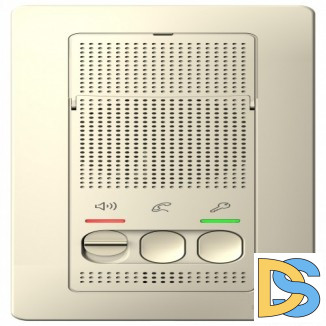 Устройство переговорное (домофон), Молочный, серия Blanca, Schneider Electric