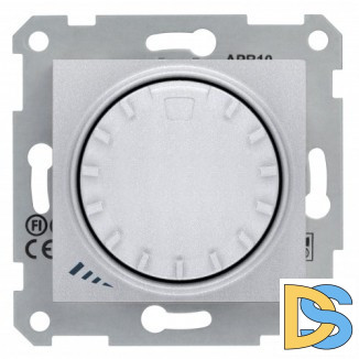 Диммер поворотный 1000Вт для ламп накаливания, Алюминий, серия Sedna, Schneider Electric