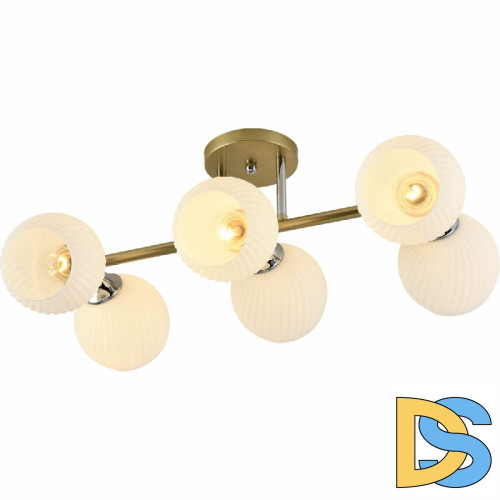 Потолочная люстра Reluce 01375-0.3-06 GOLD+CR