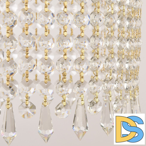 Подвесной светильник Bohemia Ivele Crystal AL19201/20OL WMG Drops