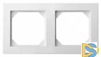 Рамка 2-ая Epsilon белая