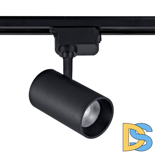 Трековый однофазный светильник Volpe ULB-Q230 28W/4000К BLACK UL-00011823