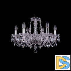 Подвесная люстра Bohemia Ivele Crystal 1402/6/195 Ni