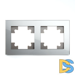 Рамка горизонтальная 2-местная Stekker Катрин 39532