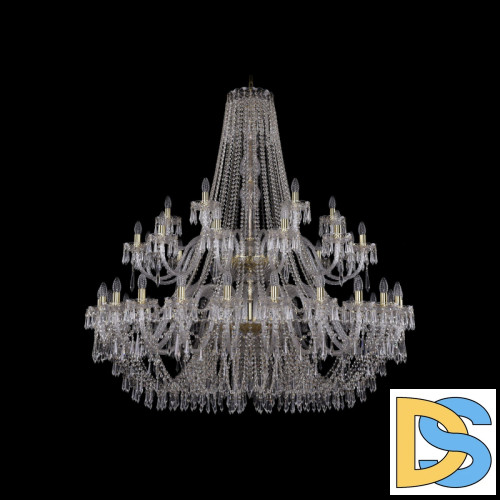 Подвесная люстра Bohemia Ivele Crystal 1403/24+12+6/530/2d G