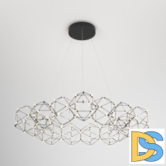 Подвесная люстра Eurosvet Uma 90169/15 черный жемчуг a061152