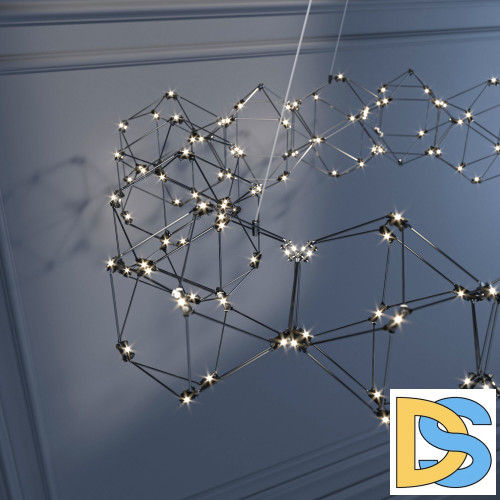Подвесная люстра Eurosvet Uma 90169/15 черный жемчуг a061152