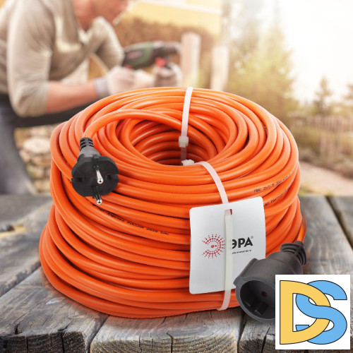 Удлинитель силовой Эра UPx-1-2x1.5-50m Б0046809