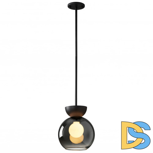 Подвесной светильник iLamp Mono P6079-1 BK+SM