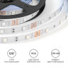 Светодиодная лента Apeyron 12В 5050 7,2Вт/м RGB 5м IP20 LSE-280
