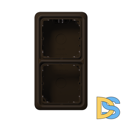 Коробка двухместная Jung CD582ABR