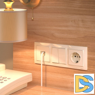 Рамка на 3 поста (слоновая кость, basic) W0032003