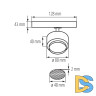 Трековый трехфазный светильник Kanlux Btl 35653