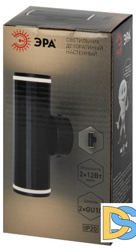 Настенный светильник Эра WL45 BK Б0058494