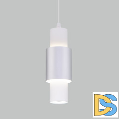 Подвесной светильник Eurosvet Bento 50204/1 LED белый/матовое серебро