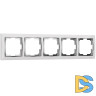 Рамка на 5 постов Werkel Snabb (белый W0051901