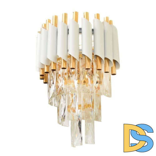 Настенный светильник Lumina Deco Funneli LDW 6003-2 WT+F.GD