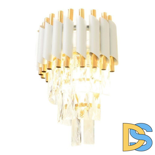 Настенный светильник Lumina Deco Funneli LDW 6003-2 WT+F.GD