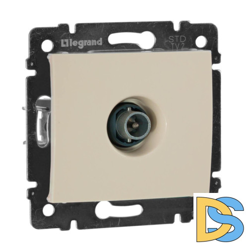 Розетка TV оконечная Legrand Valena слоновая кость 774330